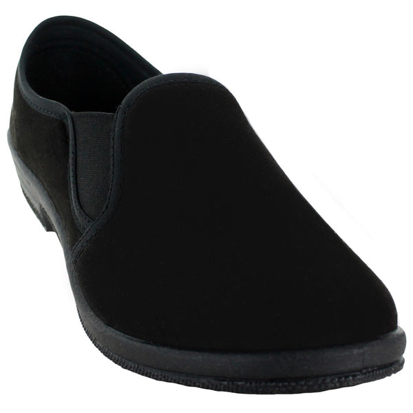 TZIRATE ZAPATO MOCASIN PANTUFLA SUAVE TELA NEGRO MUJER 61434