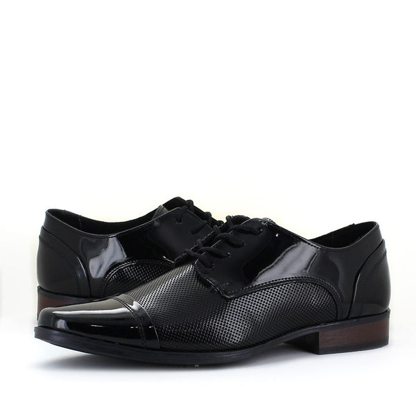 KING WALKER ZAPATO CHOCLO MODA ELEGANTE CHAROL HOMBRE 70813