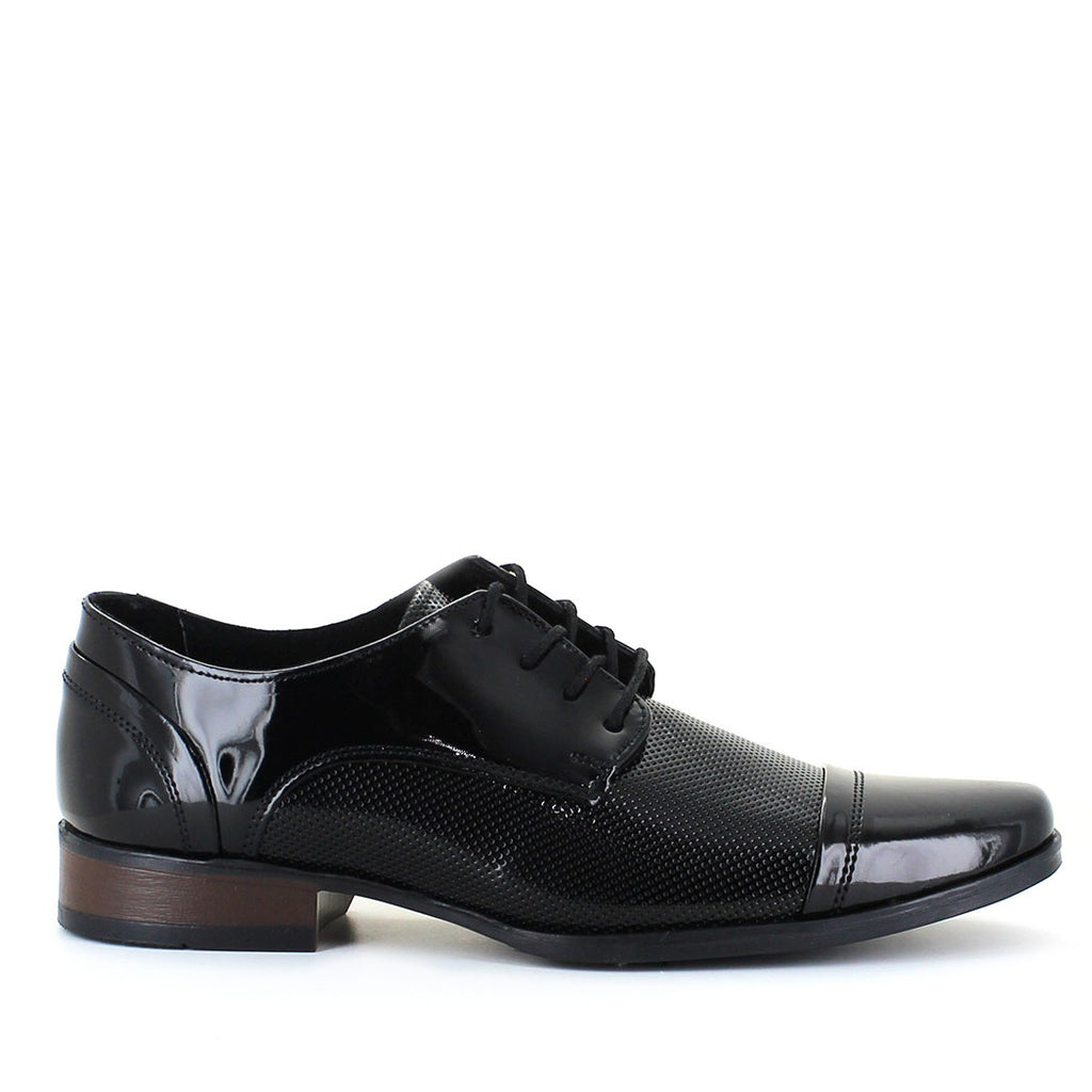 KING WALKER ZAPATO CHOCLO MODA ELEGANTE CHAROL HOMBRE 70813