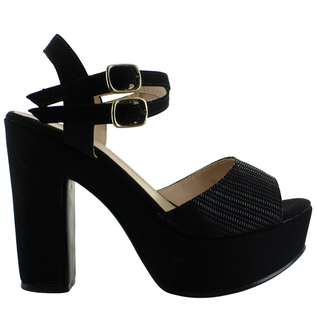 FRATTA SANDALIA PLATAFORMA MODA FIESTA PULSERA MUJER 71178