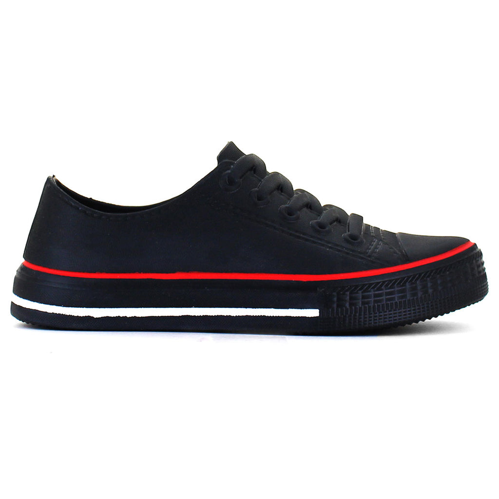 URUS TENIS CASUAL NEGRO TIPO CONVERSE PARA MUJER 71785