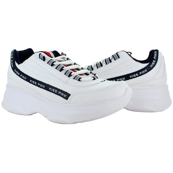 MISS PINK TENIS SNEAKERS PLATAFORMA CASUAL SPORT MUJER 75545