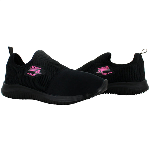 LIBERTY LINE TENIS SLIP ON MODA CONFORT TEXTIL NEGRO 76310