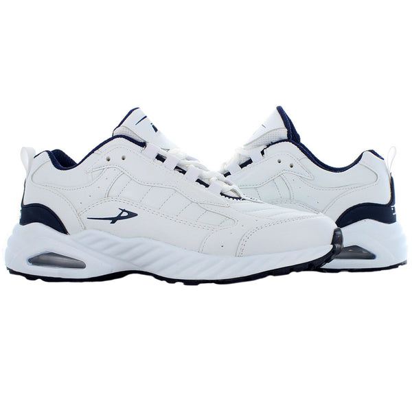 PONTIAC TENIS AGUJETA BLANCO/MARINO PARA HOMBRE 76451