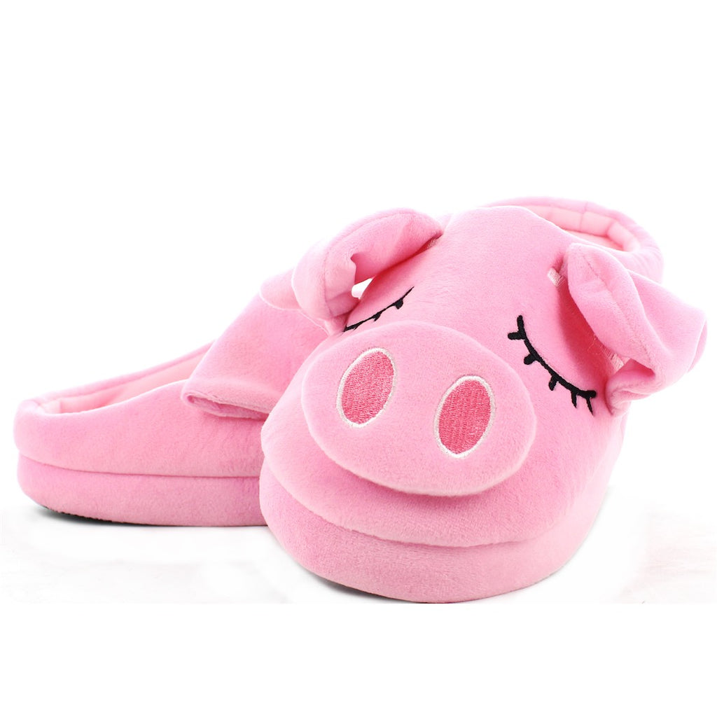 ANDREA PANTUFLA CONFORT ROSA/PUERQUITO PARA MUJER 77158