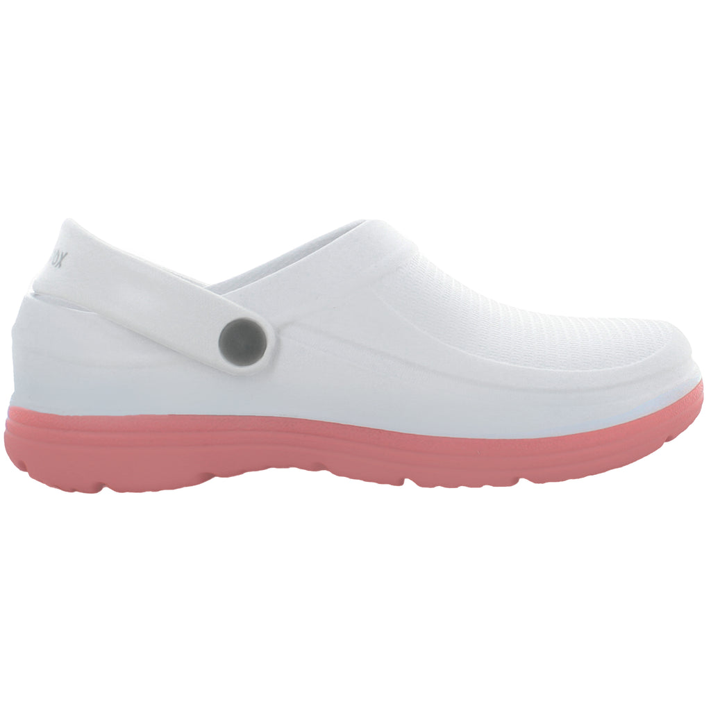 GREEN BOX MOCASIN SUECO BLANCO/ROSA PARA MUJER 77438