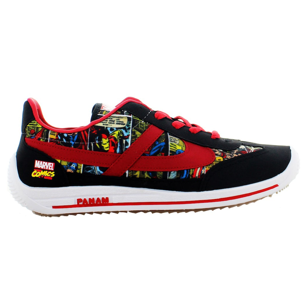 PANAM TENIS LICENCIAS NEGRO/ROJO AVENGERS PARA HOMBRE 77966