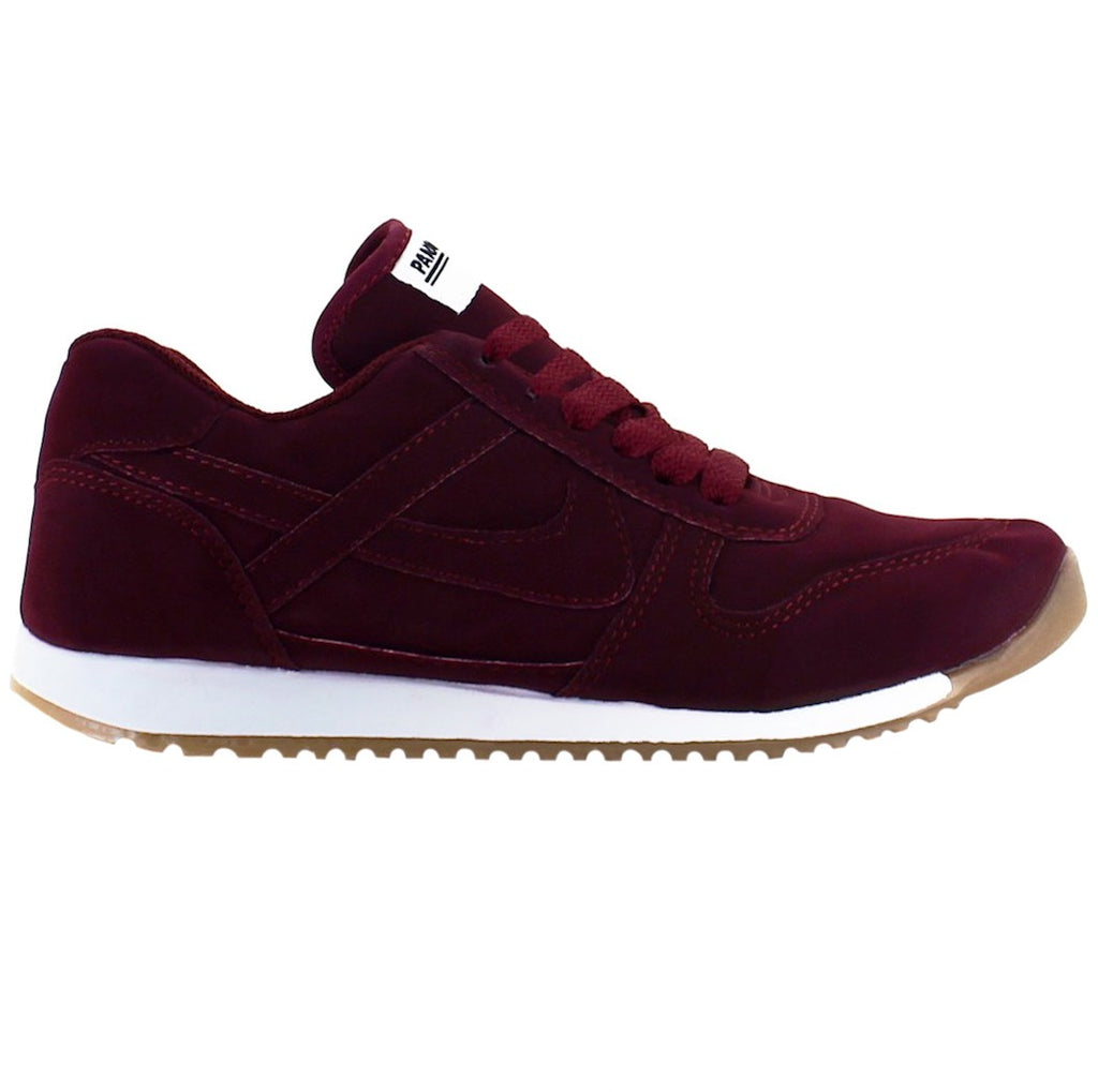 PANAM TENIS URBANO VINO/BLANCO PARA MUJER 78234