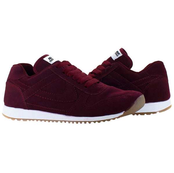 PANAM TENIS URBANO VINO/BLANCO PARA MUJER 78234