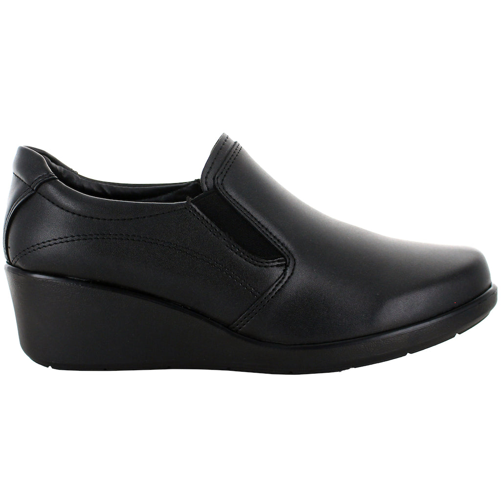VITALIA ZAPATO CUÑA ECOPIEL NEGRO MUJER 78630
