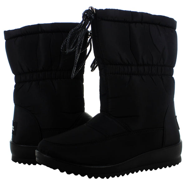 FUROR BOTA ESQUIMAL NEGRO/CORDONES PARA MUJER 78644