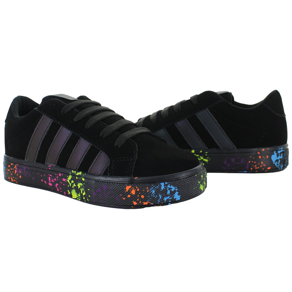 ZIZU'S TENIS REFLEJANTE AESTHETIC PAITING NEGRO MUJER 78663