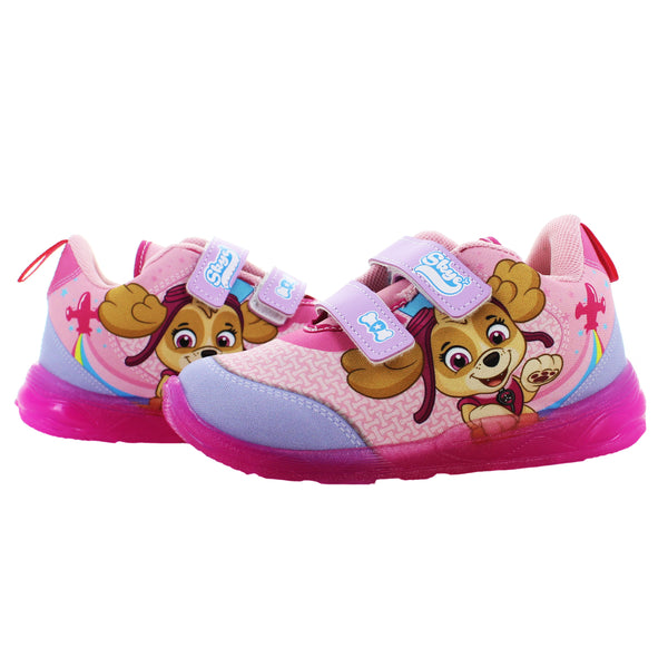 PAW PATROL TENIS LICENCIAS ROSA/FIUSHA/LILA CON ESTAMPADO APRA NIÑA 78813
