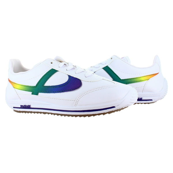 PANAM TENIS AGUJETA BLANCO MULTICOLOR ARCOIRIS PARA MUJER 79127