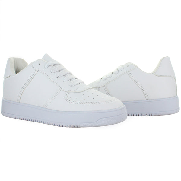 GOSH TENIS CASUAL MODA CONFORT POLIPIEL BLANCO JUVENIL 79174