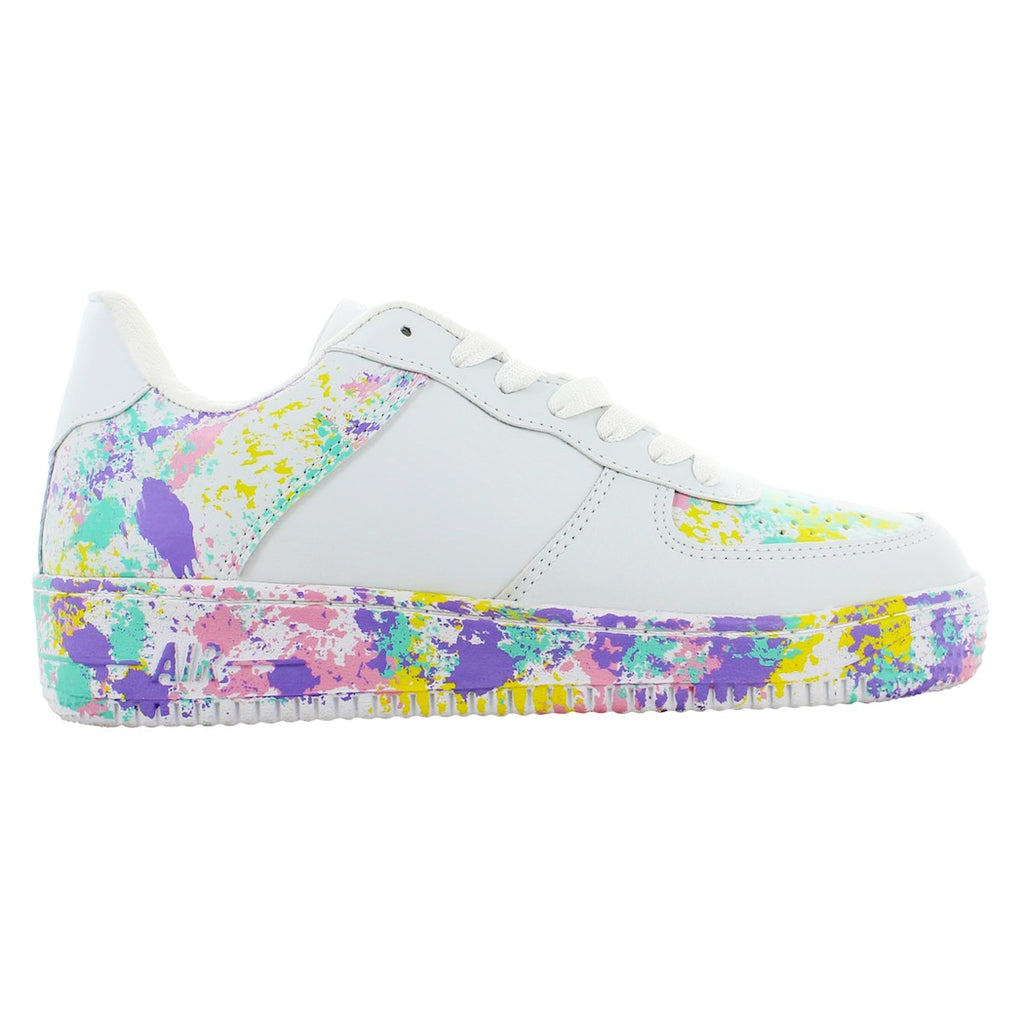PERUGIA TENIS URBANO BLANCO/COLORES PASTEL PARA MUJER 79644