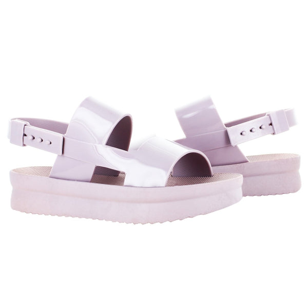 TOP MODA SANDALIA PLATAFORMA LAVANDA PARA MUJER 80070