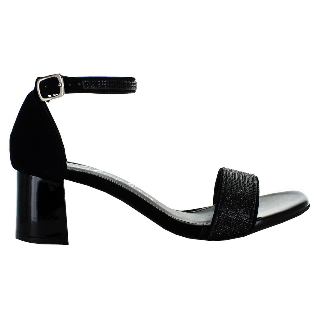 CLASBEN SANDALIA TACON NEGRO PARA MUJER 80139