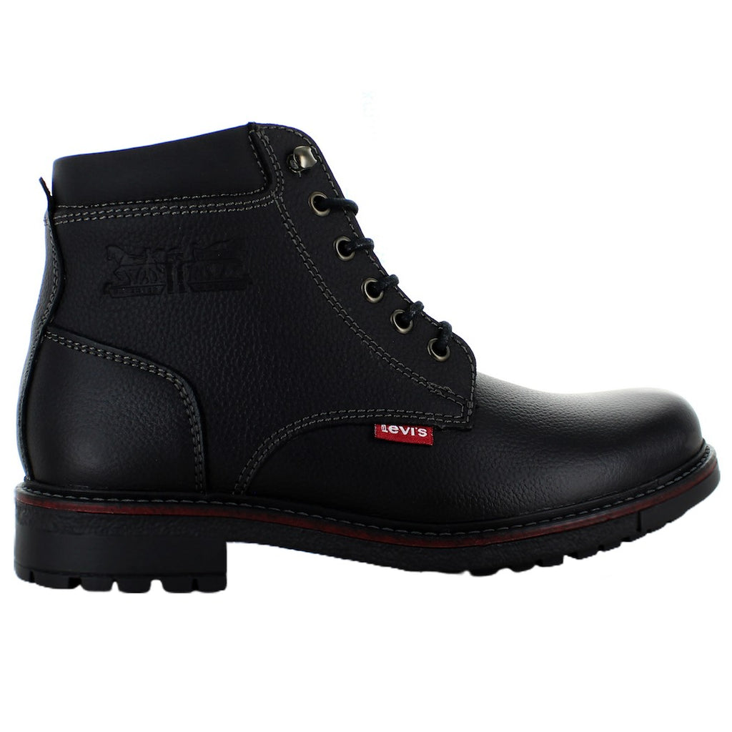 LEVIS BOTA MILITAR PIEL NEGRO PARA HOMBRE 80230