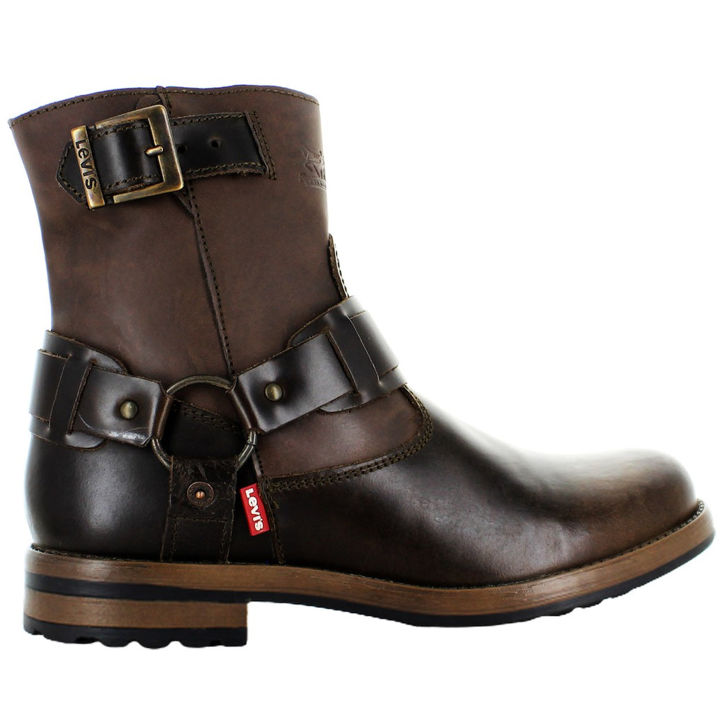 LEVIS BOTA OXFORD PIEL CAFE PARA HOMBRE 80232