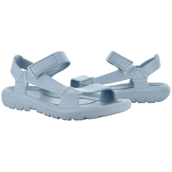 JOZA HUARACHE VELCRO FULL PLASTIC AZUL MUJER 80297