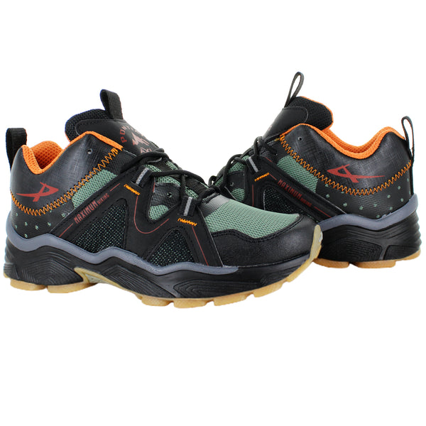 PONTIAC TENIS TODO TERRENO VERDE/NEGRO/NARANJA PARA HOMBRE 80735