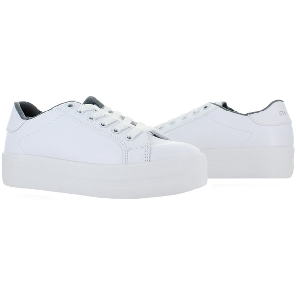 STEPGIO TENIS OUTFIT CASUAL MODA CONFORT TEXTIL BLANCO 81082