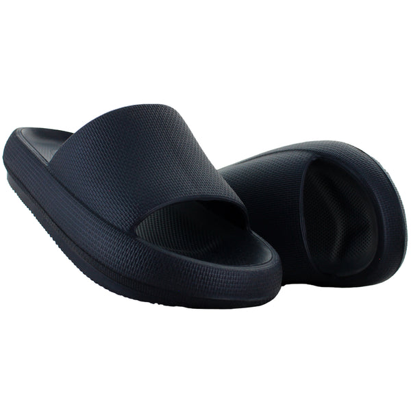 EVA LIGHT CHANCLA SLIDE MARINO PLASTIC HOMBRE 81397