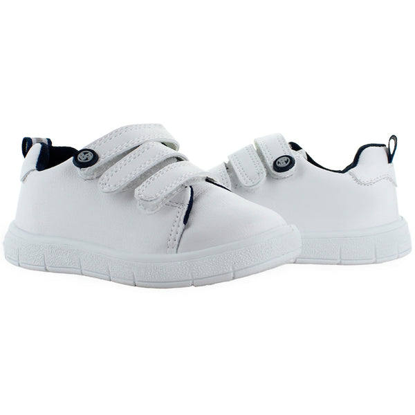 BUBBLE GUMMERS TENIS VELCRO ESCOLAR SIMILPIEL NIÑO 81657