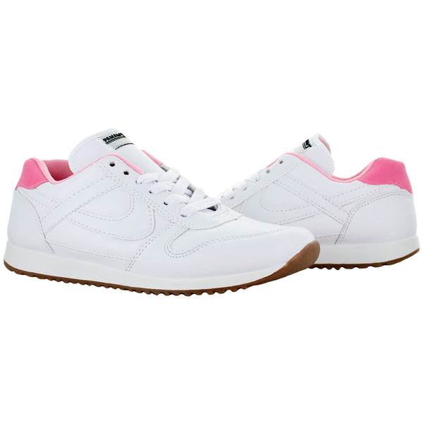 PANAM TENIS ESCOLAR AGUJETA SIMIPIEL BLANCO MUJER 81733