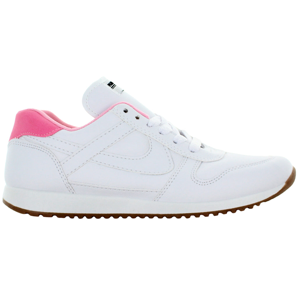 PANAM TENIS ESCOLAR AGUJETA SIMIPIEL BLANCO MUJER 81733