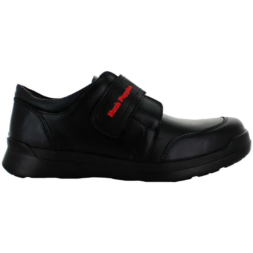 HUSH PUPPIES ZAPATO CHOCLO ESCOLAR PIEL NEGRO NIÑO 81868