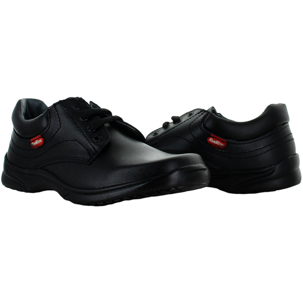 RUDITOS ZAPATO CHOCLO ESCOLAR PIEL NEGRO NIÑO 81901