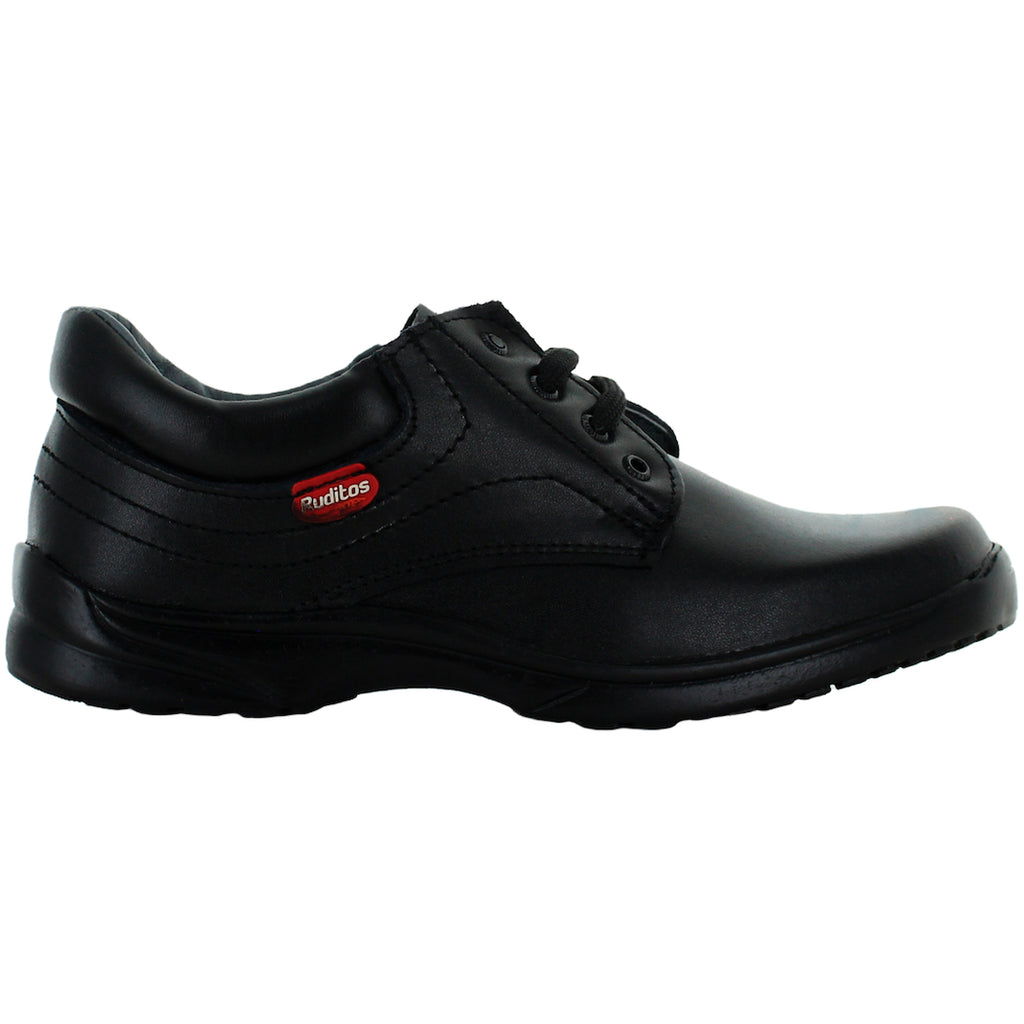 RUDITOS ZAPATO CHOCLO ESCOLAR PIEL NEGRO NIÑO 81901
