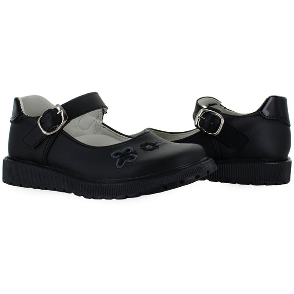 NICK & WICK ZAPATO HEBILLA ESCOLAR POLIPIEL NEGRO NIÑA 81913