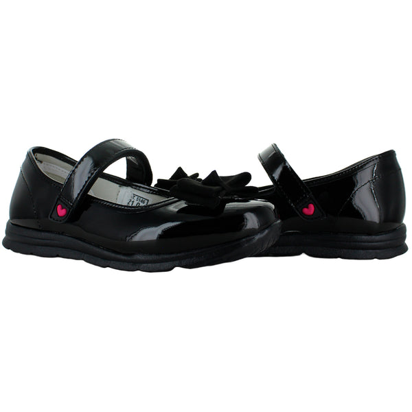 NICK & WICK ZAPATO ESCOLAR CHAROL NEGRO NIÑA 81952