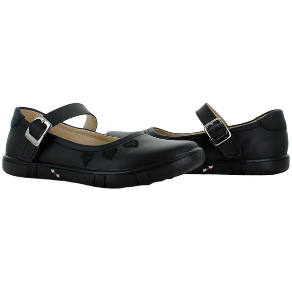 NICK & WICK ZAPATO DISEÑO ESCOLAR POLIPIEL NEGRO NIÑA 81953