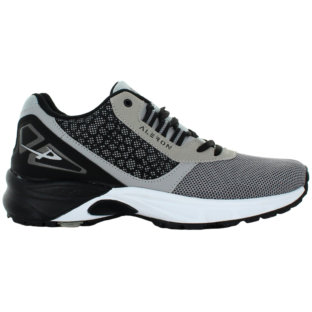 PONTIAC TENIS AGUJETA CORRER NEGRO GRIS HOMBRE 81994