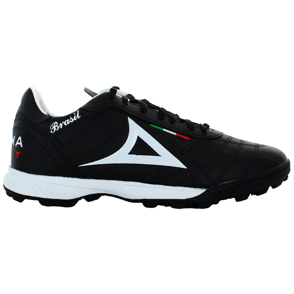 PIRMA TENIS AGUJETA FUTBOL SIMILPIEL NEGRO HOMBRE 82059