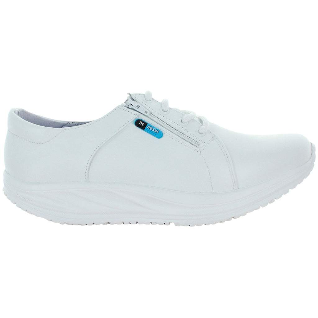 DR HOSUE ZAPATO CIERRE ENFERMERIA PIEL BLANCO MUJER 82078