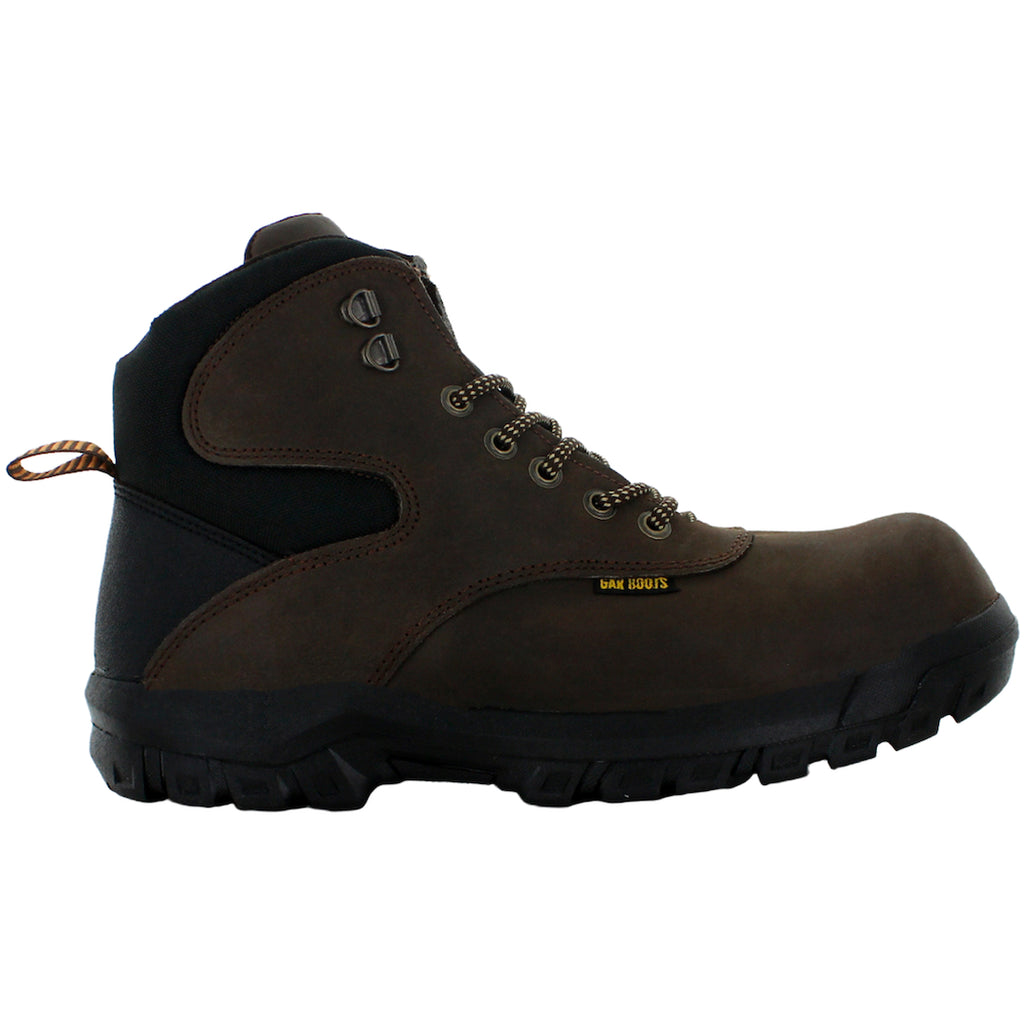 ROOSTERS BOTA CON CASQUILLO PIEL CAFE HOMBRE 82156