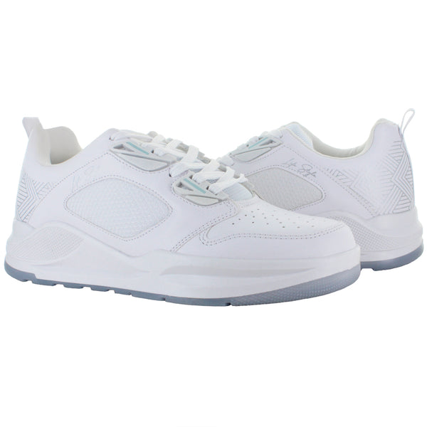 CLASBEN TENIS URBANO AGUJETA ECOPIEL BLANCO HOMBRE 82257