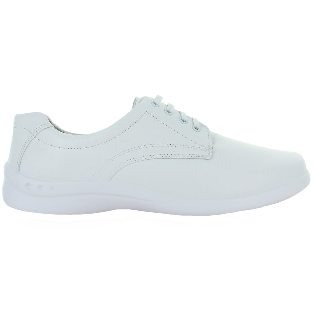 FLEXI ZAPATO CHOCLO ENFERMERIA PIEL BLANCO JUVENIL 82494