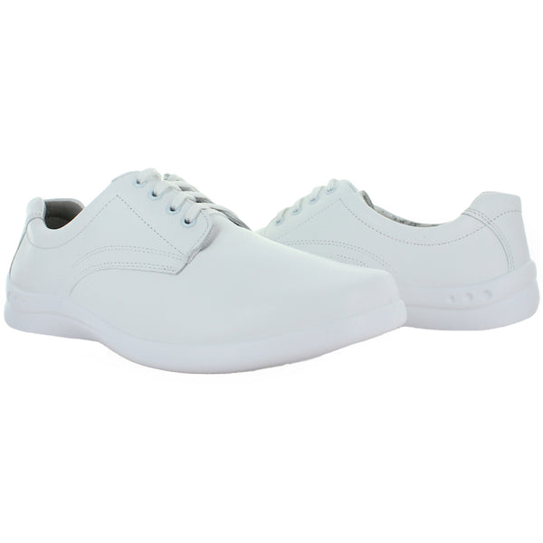 FLEXI ZAPATO CHOCLO ENFERMERIA PIEL BLANCO JUVENIL 82494