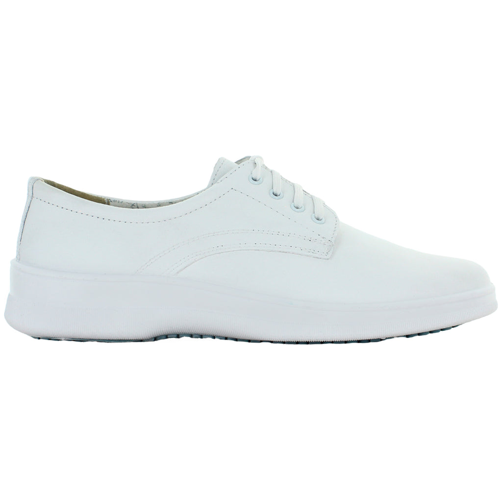 FLEXI ZAPATO PROFESIONAL CHOCLO PIEL BLANCO JUVENIL 82497