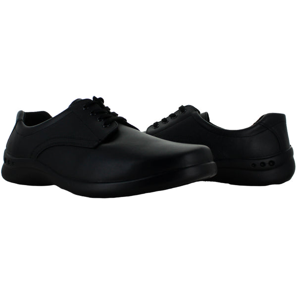 FLEXI ZAPATO CHOCLO AGUJETA PIEL NEGRO JUVENIL 82499