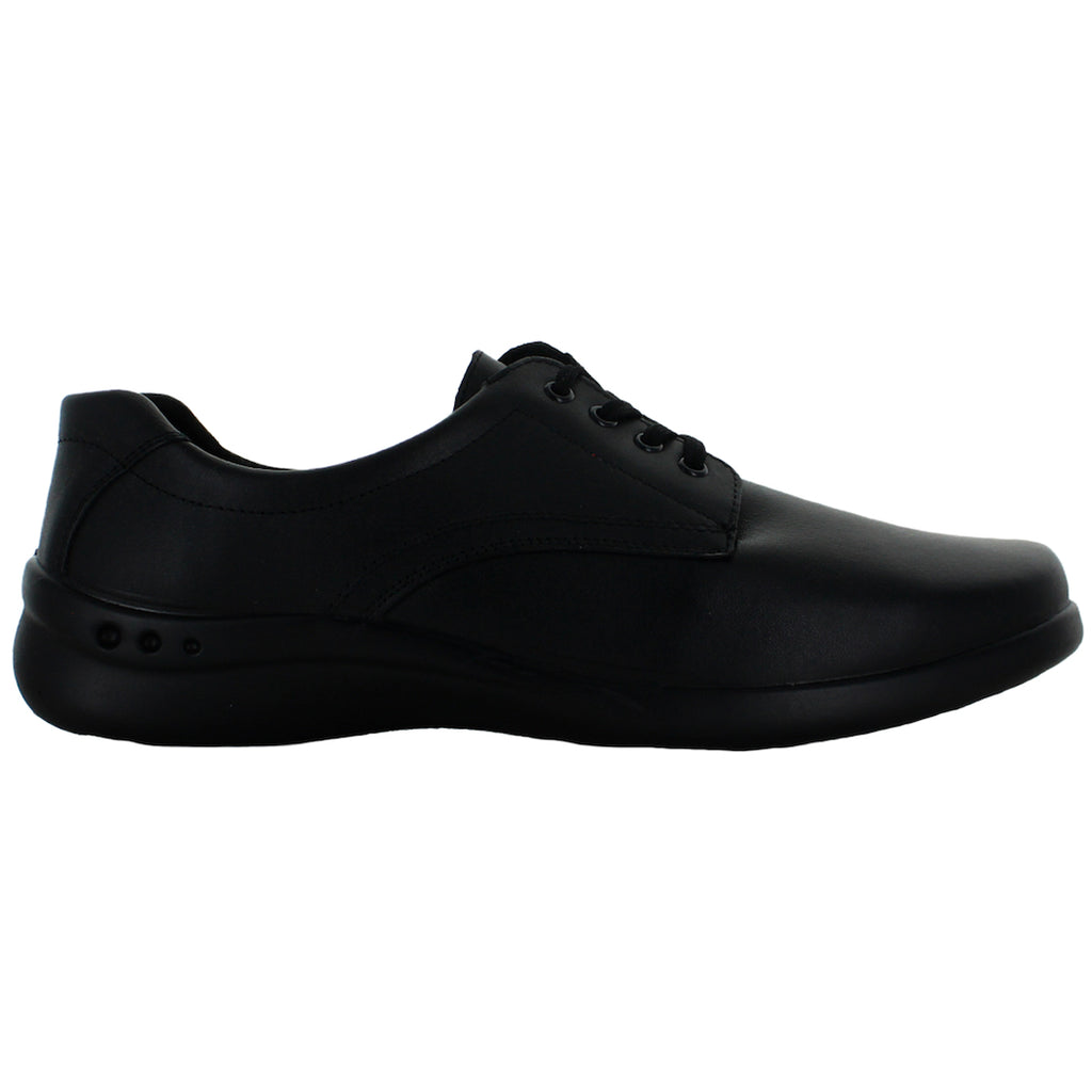 FLEXI ZAPATO CHOCLO AGUJETA PIEL NEGRO JUVENIL 82499