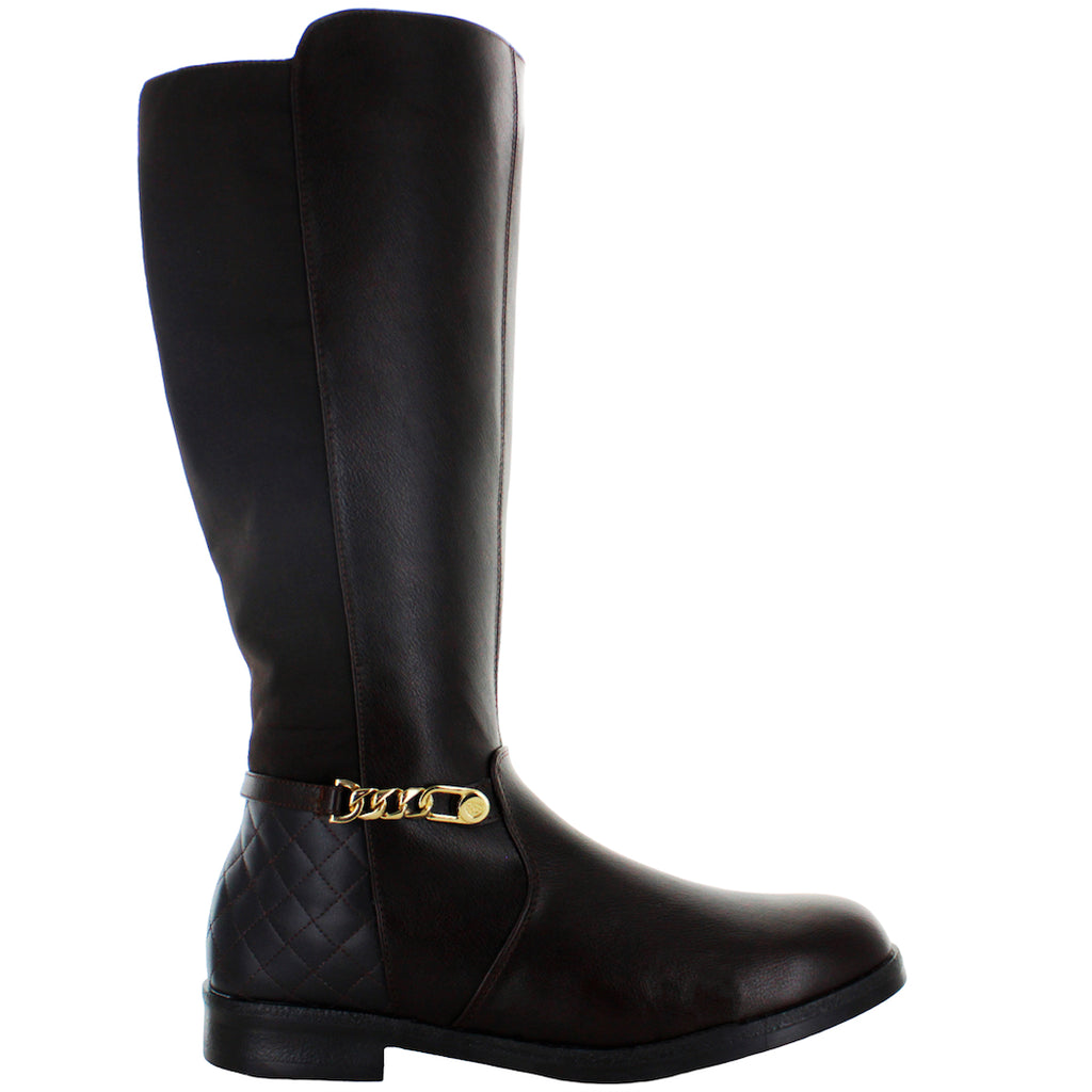TROPICANA BOTA ALTA VESTIR CASUAL POLIPIEL CAFE MUJER 82637