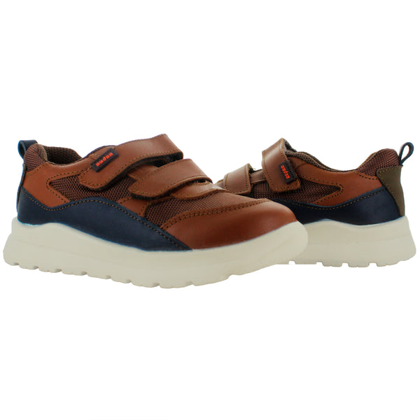 AUDAZ ZAPATO MODA VESTIR CASUAL PIEL MIEL NIÑO BEBE 82870