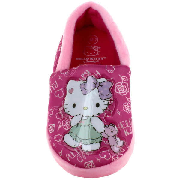 PANTUFLA ZAPATO HELLO KITTY SUELA SUAVE NIÑA BEBE 82964